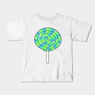 Green Lollipop Kids T-Shirt